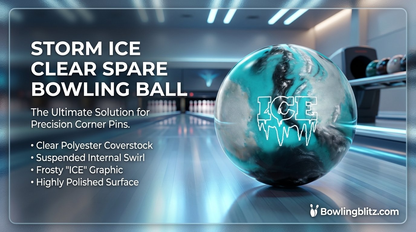 Storm Ice clear spare bowling ball